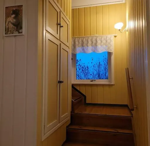 Fargerik Retro Enebolig,parkering Pa Stedet! Apartament *